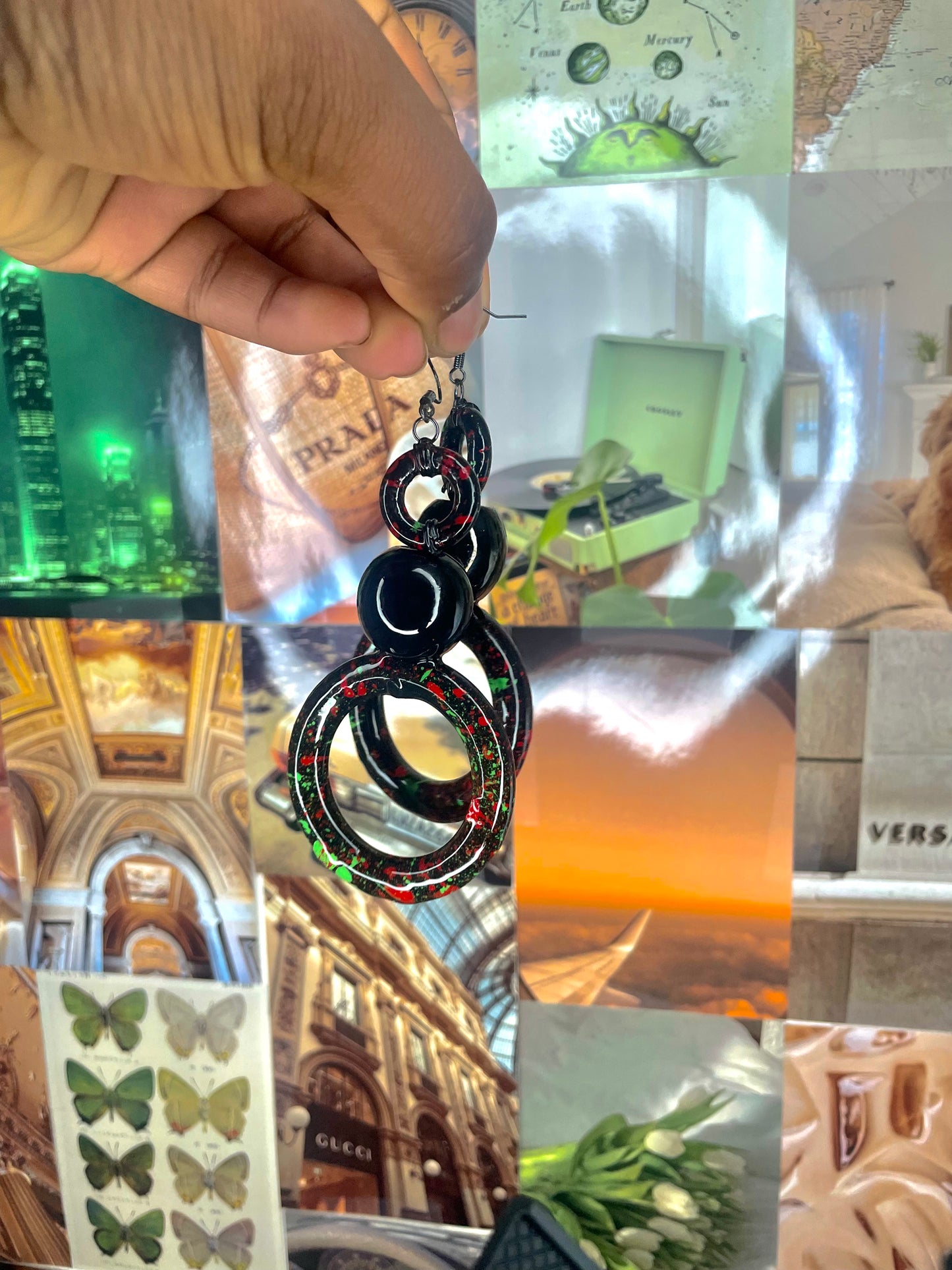 The Juggle of the Testament Earrings