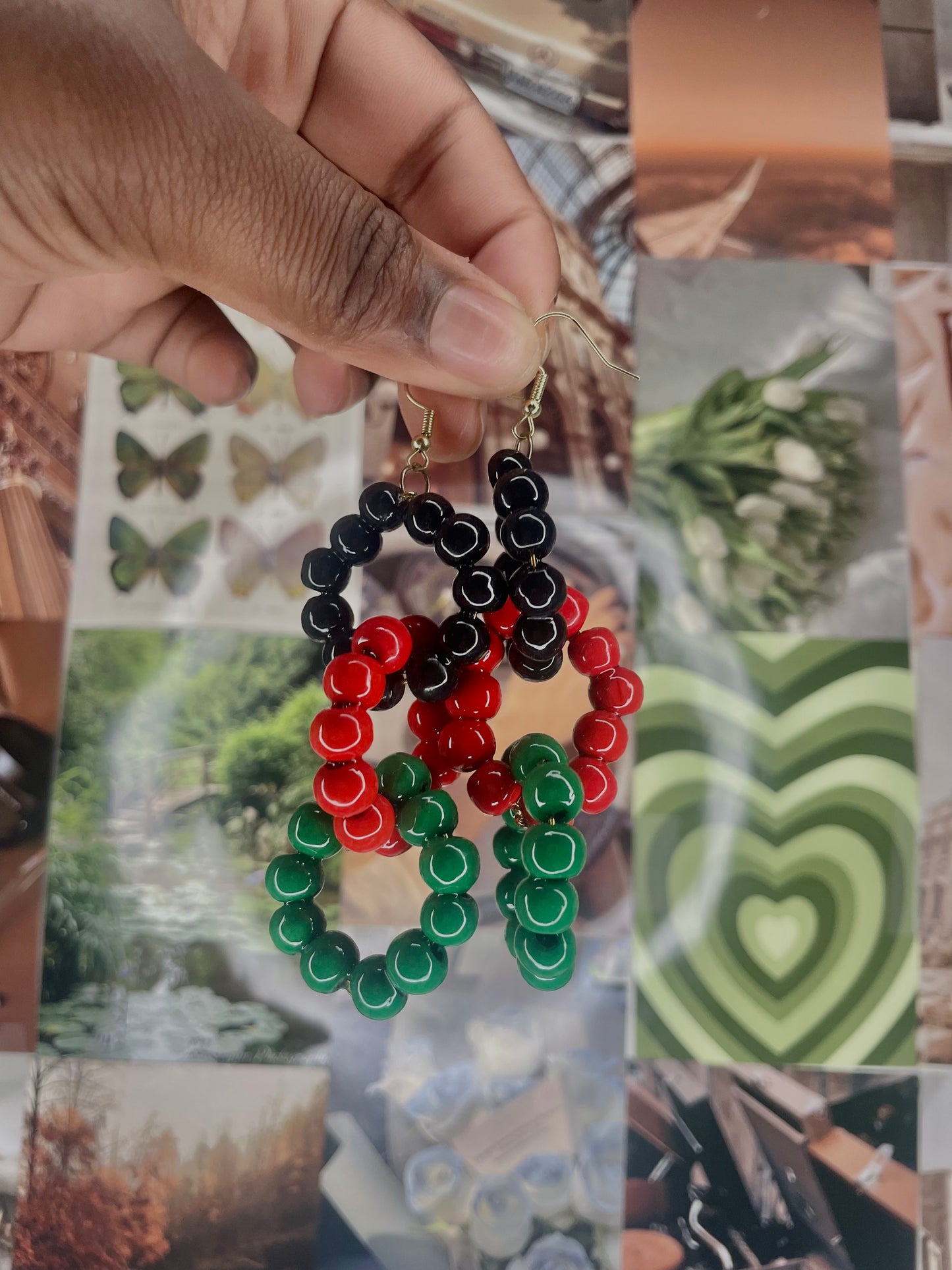 Through h00ps Earrings