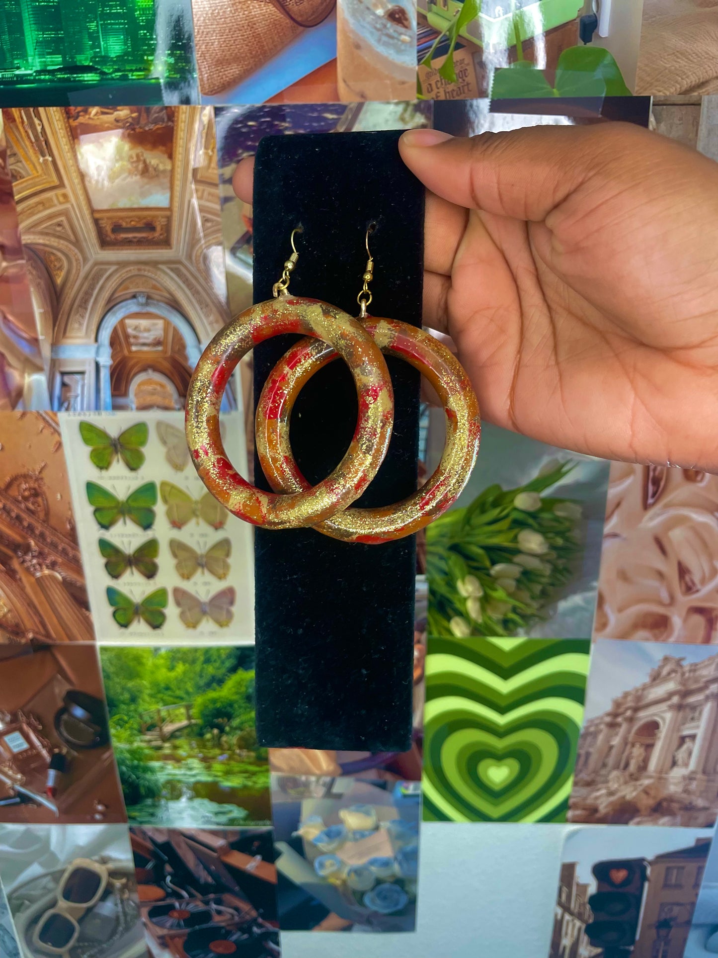 Ring Of Fire Earrings