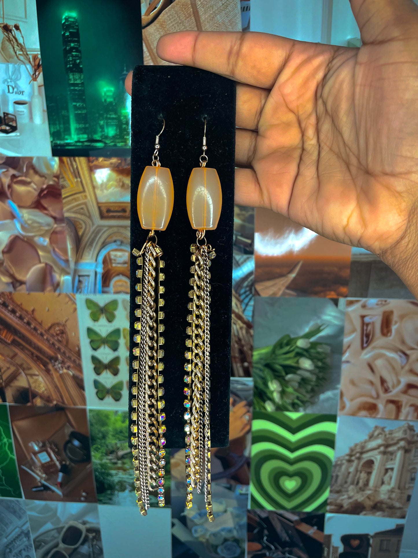 Peachy Peach Earrings