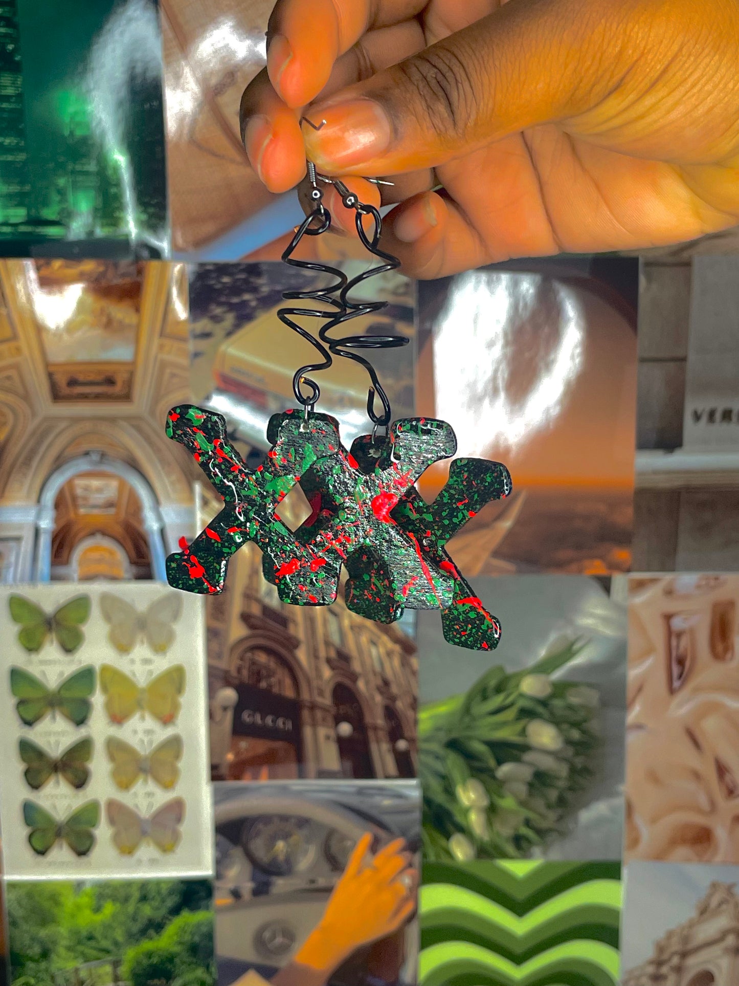 X Marks The Spot Earrings