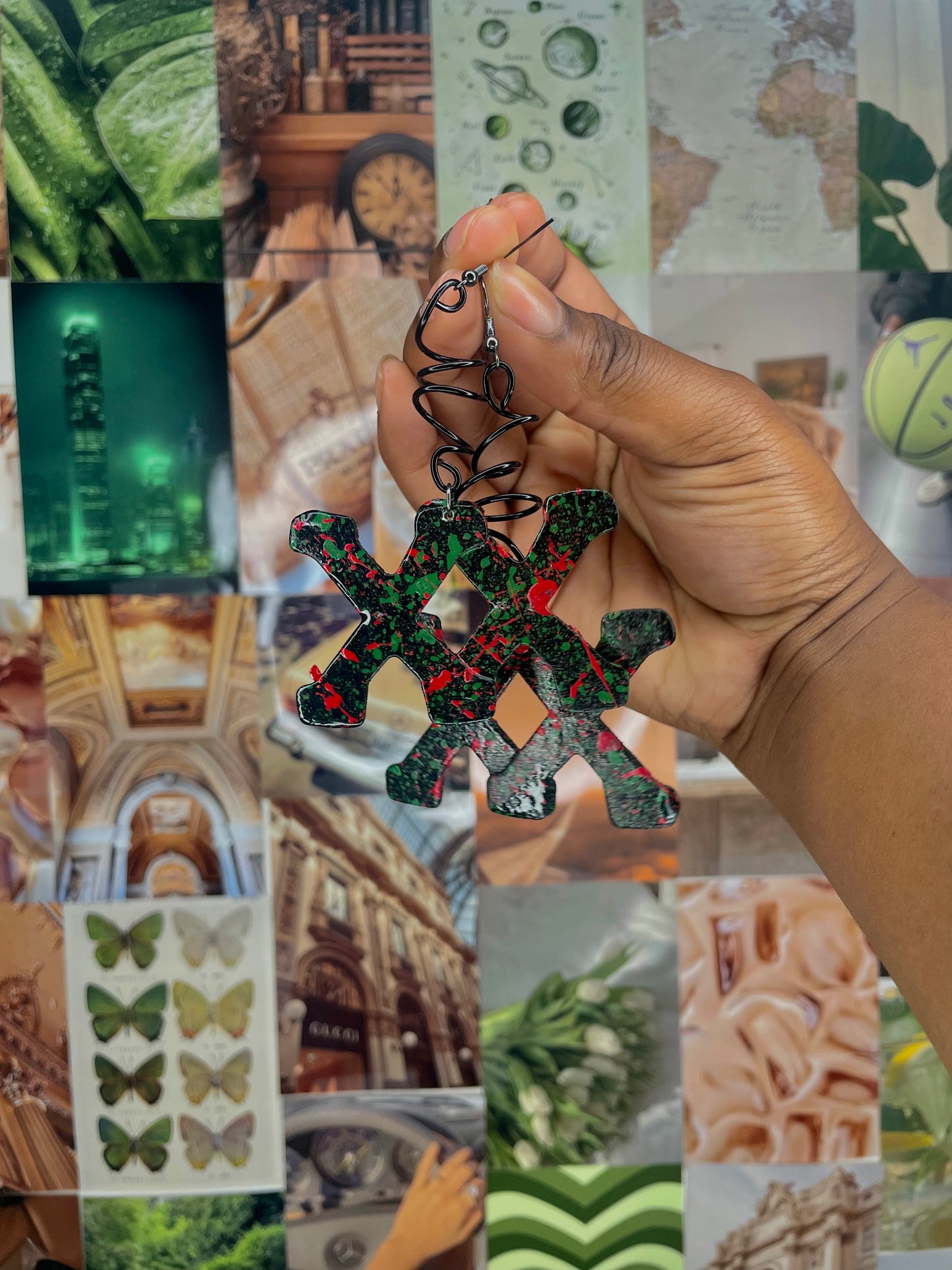 X Marks The Spot Earrings