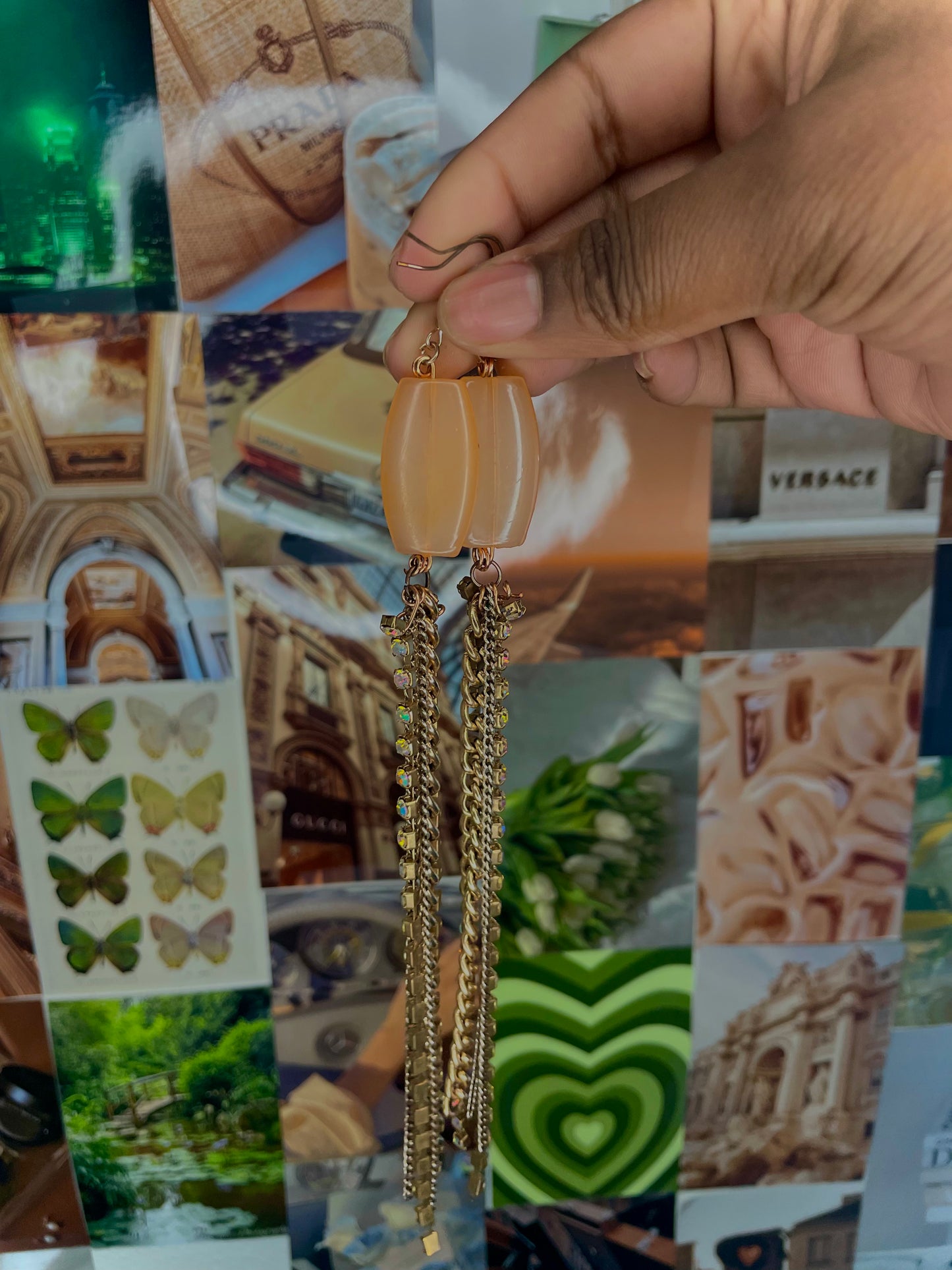 Peachy Peach Earrings