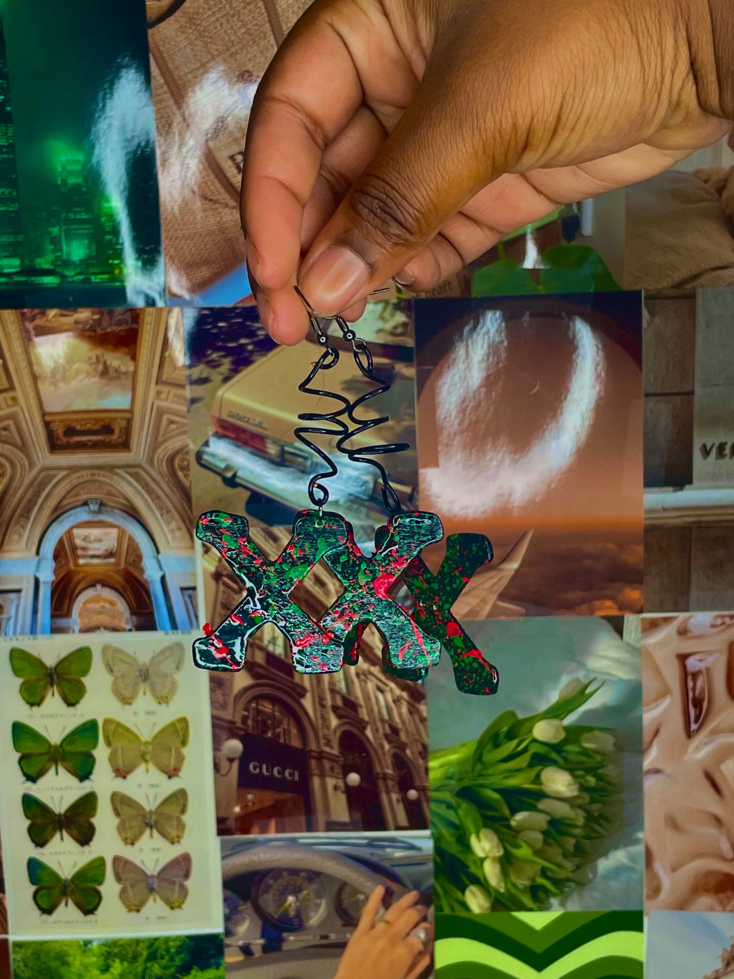 X Marks The Spot Earrings