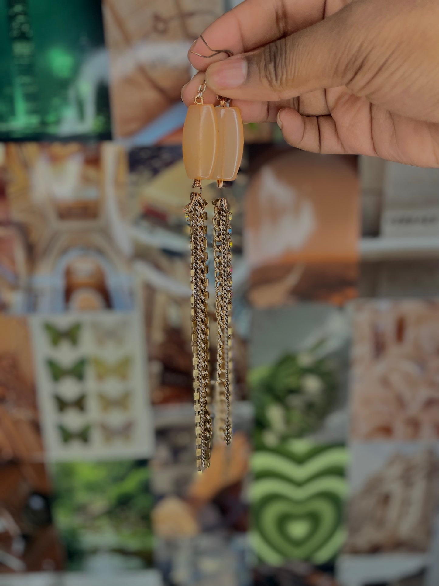 Peachy Peach Earrings