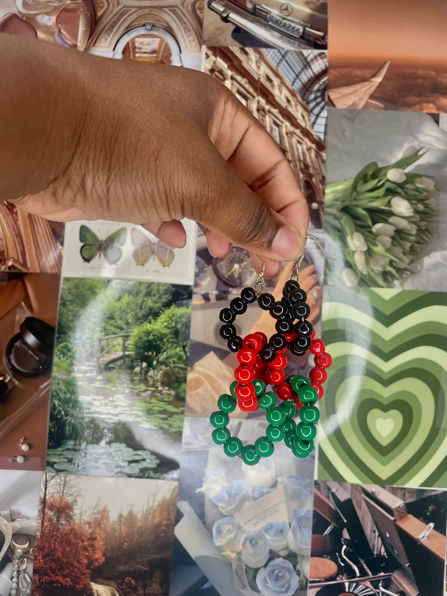 Through h00ps Earrings