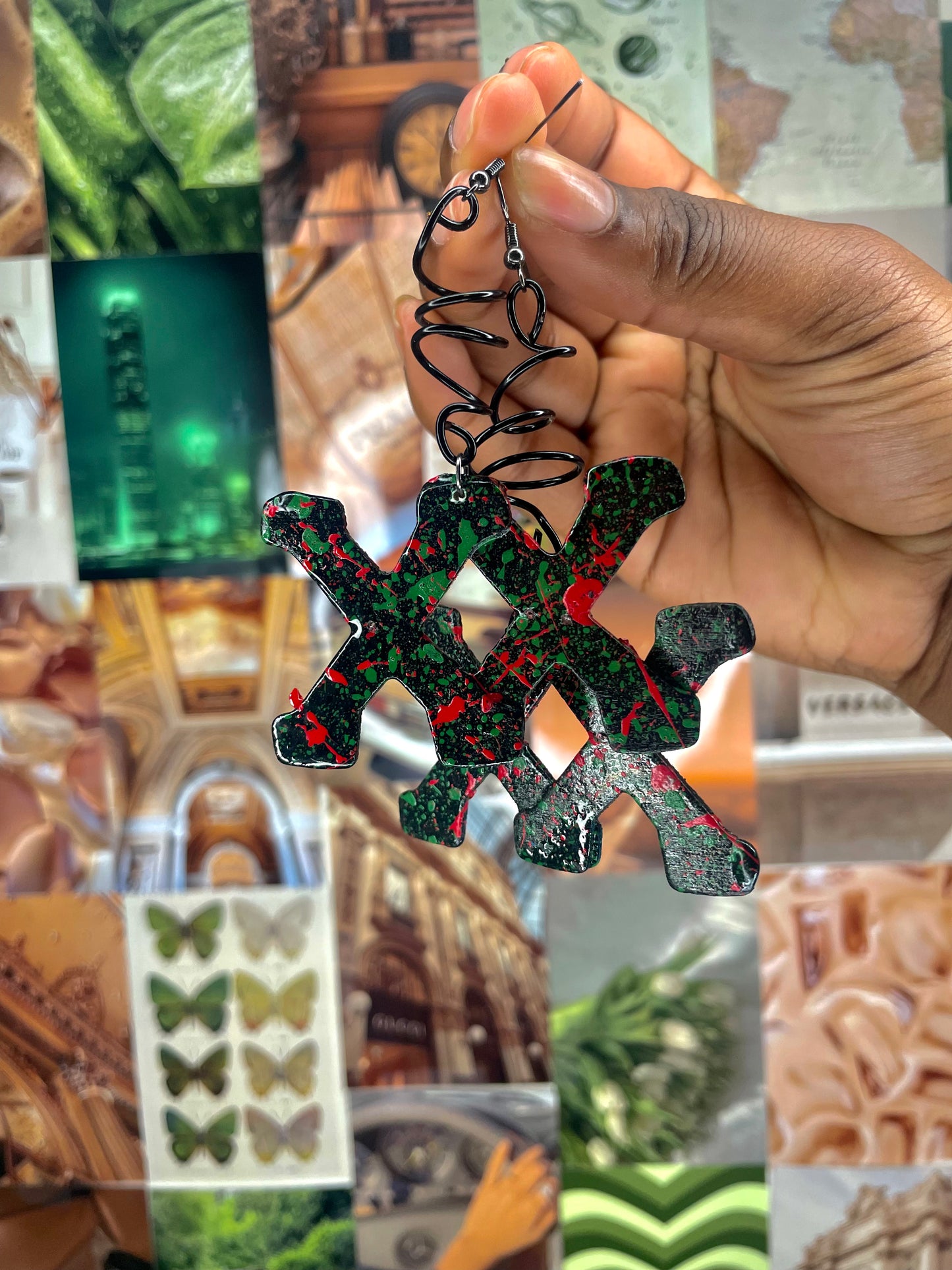 X Marks The Spot Earrings