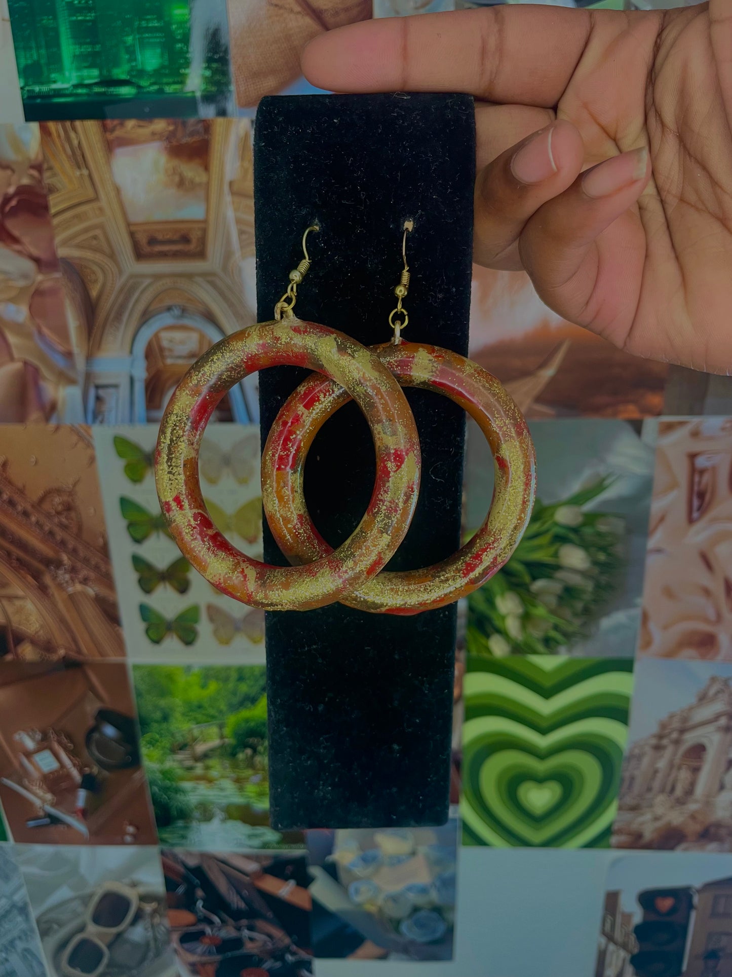 Ring Of Fire Earrings