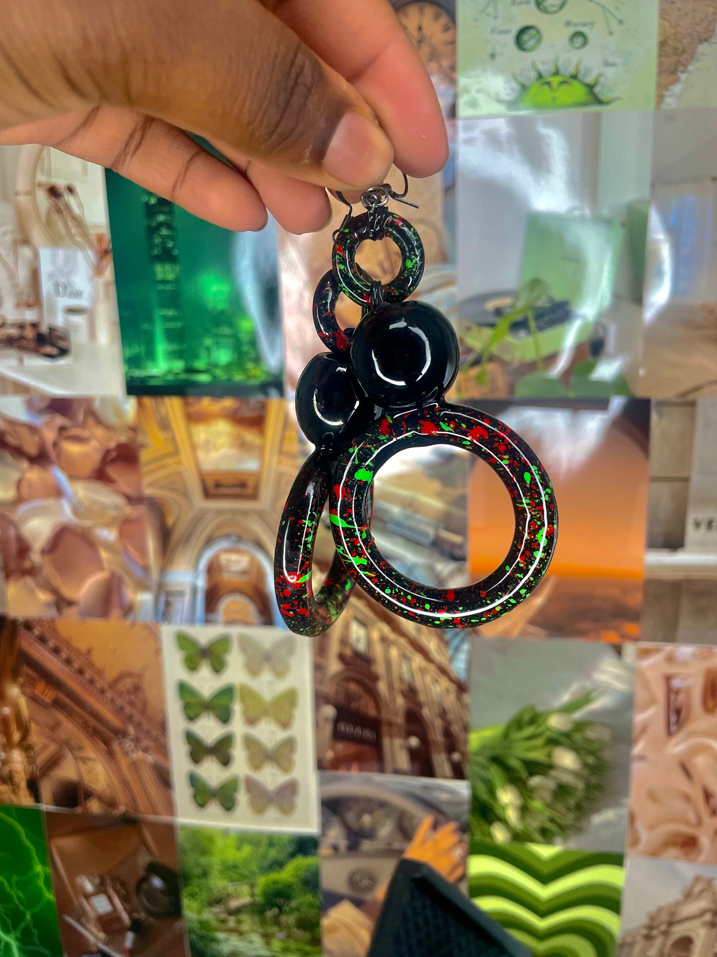 The Juggle of the Testament Earrings