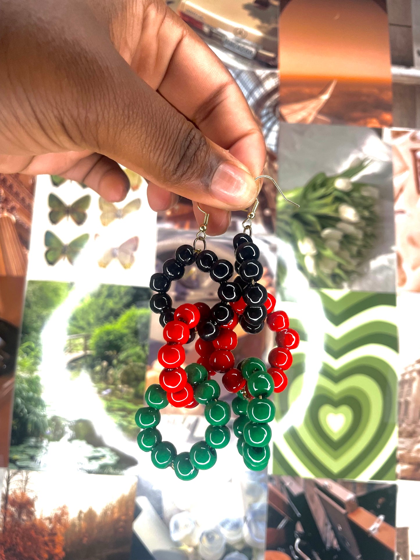 Through h00ps Earrings