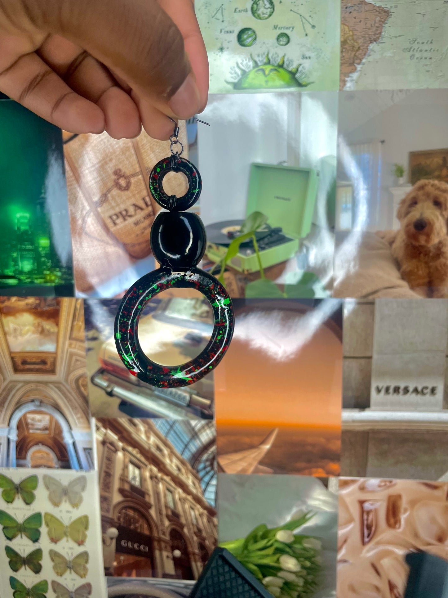 The Juggle of the Testament Earrings