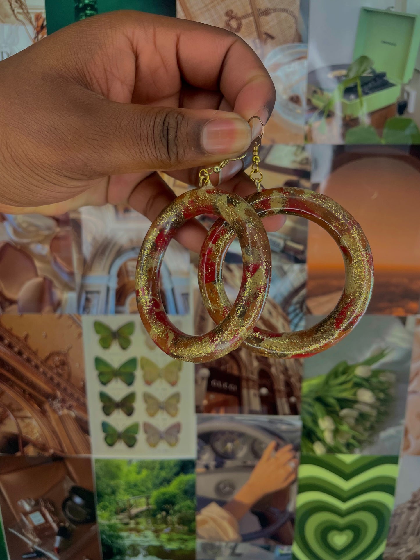 Ring Of Fire Earrings